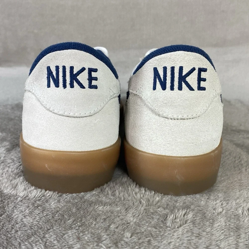 Nike SB Heritage Mens Size 8.5 ~ 9 White Blue Skate Shoes Suede *MISMATCH* NEW